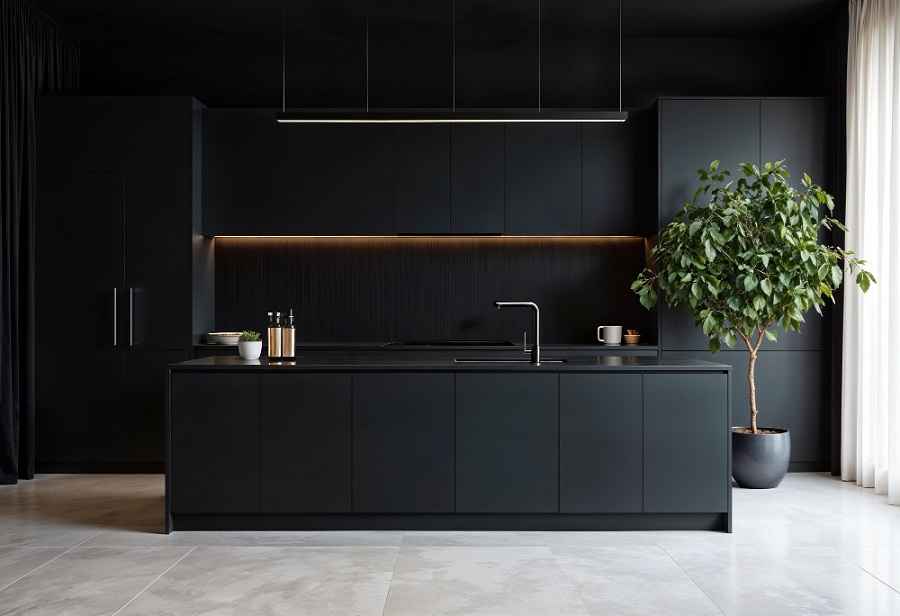 5 Ideas for Black Kitchen Cabinets A Sophisticated Choice for Modern Kitchens