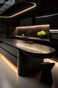 Black Kitchen Cabinets A Sophisticated Choice for Modern Kitchens