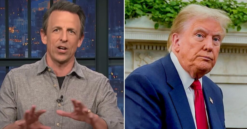 Donald Trump Faces Backlash for Suggesting Comcast Should 'Pay a Big Price' After Seth Meyers Jokes About His Hush Money Sentencing