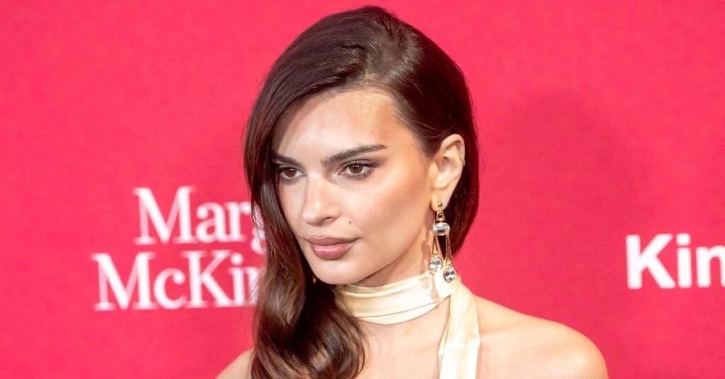 Emily Ratajkowski Spills Out of Red Bikini as She Shows Off Toned Body in Mexico: Photos