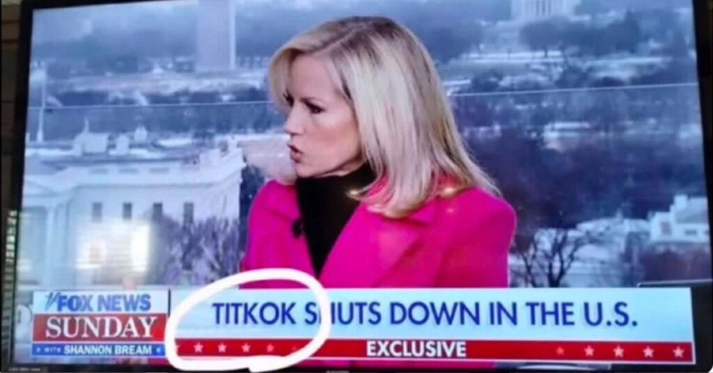 Fox News Blasted for Misspelling TikTok While Reporting on App Shutdown: 'The Best and the Brightest'