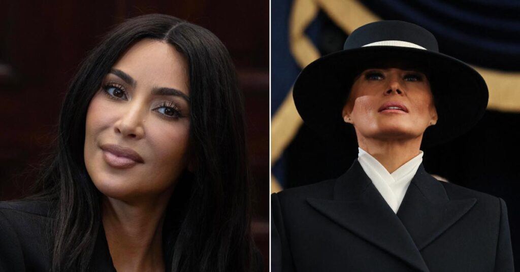 'Disgusting Piece of S---': Kim Kardashian Slammed After Posting Melania Trump's Inauguration Day Look