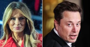 Melania Trump Has 'No Issues' With Elon Musk Spending Time at Mar-a-Lago, Source Claims: She's 'Glad to Have a Babysitter for Donald'