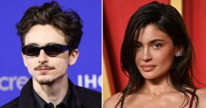 Timothée Chalamet Awkwardly Dodges Question About Girlfriend Kylie Jenner at Palm Springs Film Festival Awards: Watch