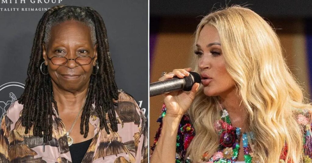 Whoopi Goldberg 'Stands Behind' Carrie Underwood's Choice to Perform at Donald Trump's Inauguration But Admits She Won't Be Watching