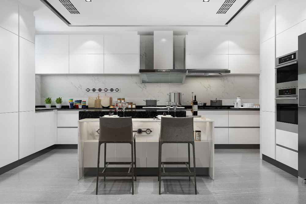 How to Design a Stunning White Kitchen with Tiles