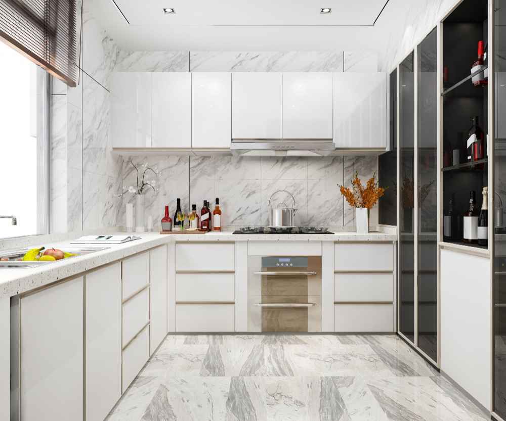 How to Design a Stunning White Kitchen with Tiles