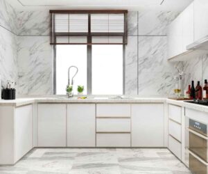 How to Design a Stunning White Kitchen with Tiles