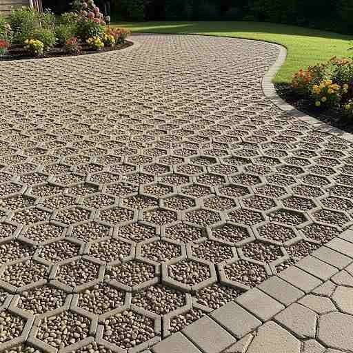 How to keep pea gravel in place