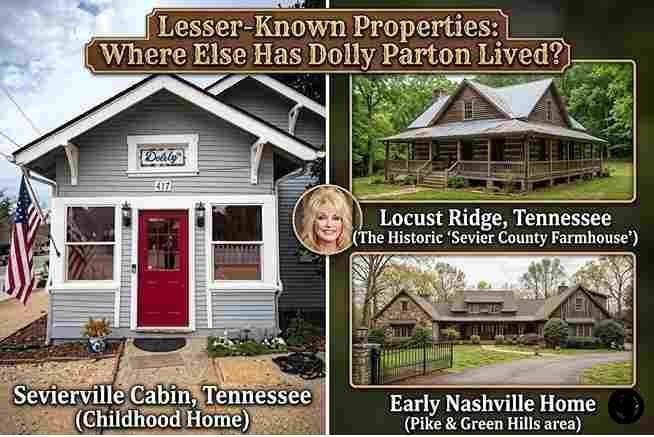 Where Does Dolly Parton Live? Her Home, Hometown, and Hidden Residences