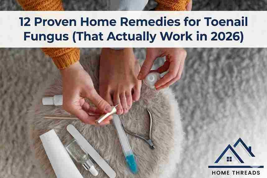 12 Proven Home Remedies for Toenail Fungus (That Actually Work in 2026)