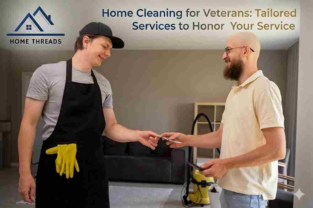 Home Cleaning for Veterans: Tailored Services to Honor Your Service