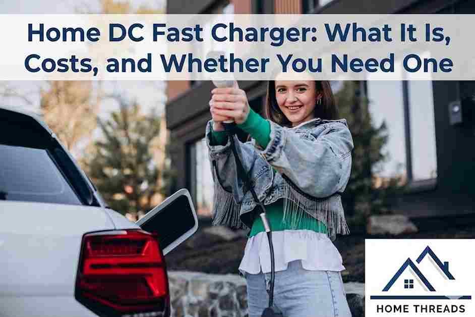 Home DC Fast Charger: What It Is, Costs, and Whether You Need One