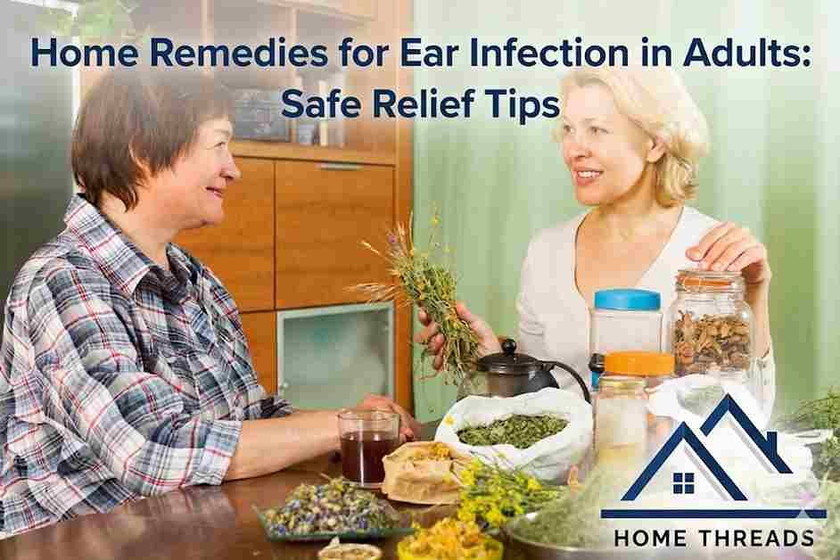 Home Remedies for Ear Infection in Adults: Safe Relief Tips