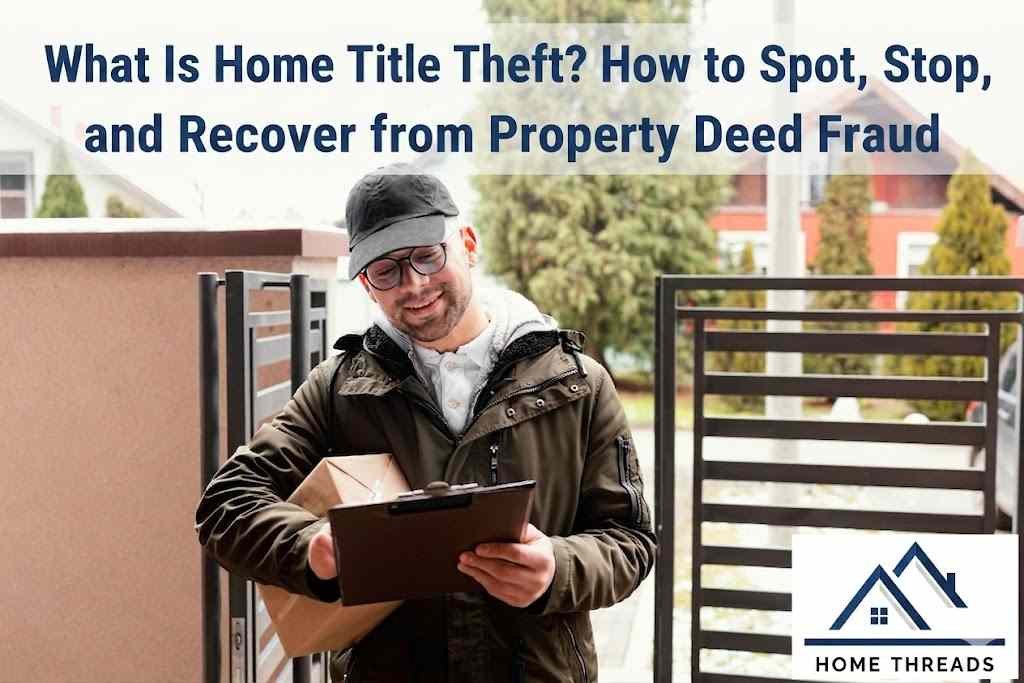 Home Title Theft: How to Spot, Stop, and Recover from Property Deed Fraud