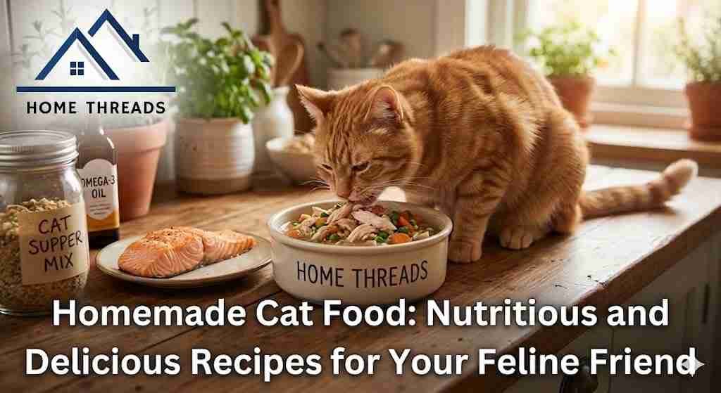 Homemade Cat Food: Nutritious and Delicious Recipes for Your Feline Friend