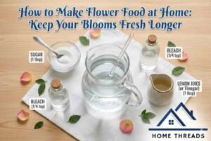 How to Make Flower Food at Home: Keep Your Blooms Fresh Longer