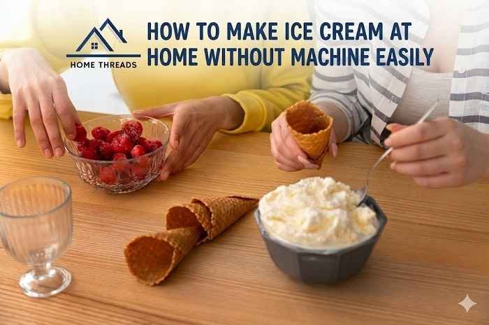 How to Make Ice Cream at Home Without Machine Easily